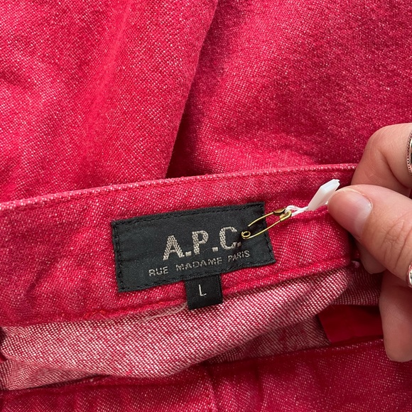 APC red mini skirt - Picture 3 of 5